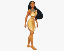 Pocahontas 3D 모델 