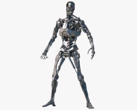 Terminator t-800 3D模型