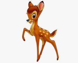 Bambi 3Dモデル