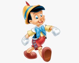 Pinocchio 3D-Modell