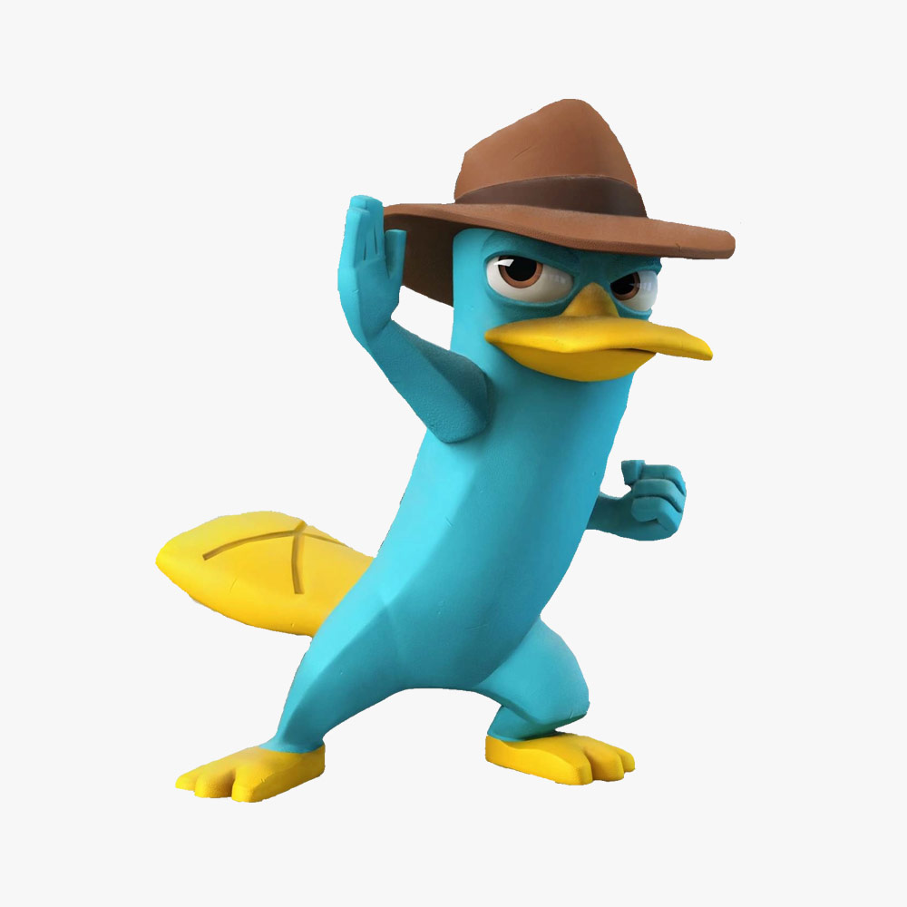 Perry the Platypus 3D model