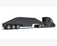 Bottom Dump Truck 3D模型