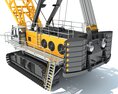 Dragline Excavator Mining Construction Machinery 3d model dashboard