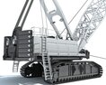 Mining Dragline Excavator Modello 3D seats