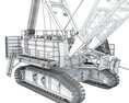 Mining Dragline Excavator 3d model