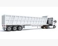 Truck With Tipper Trailer 3Dモデル