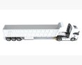 Truck With Tipper Trailer 3D模型
