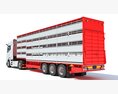 Animal Transporter Truck 3D модель