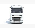 Animal Transporter Truck 3D 모델  front view