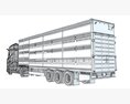 Animal Transporter Truck 3D 모델 