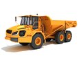 Articulated Mining Truck 3D模型
