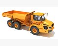 Articulated Mining Truck 3Dモデル