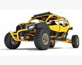 ATV Four Wheeler Buggy 3Dモデル dashboard
