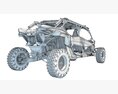 ATV Four Wheeler Buggy 3Dモデル