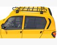 Bajaj Qute Auto Taxi 3d model