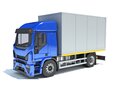 Transporter Box Truck Modello 3D