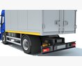 Transporter Box Truck 3D-Modell seats