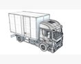Transporter Box Truck 3D 모델 