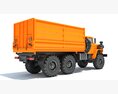 URAL Civilian Truck Off Road 6x6 Vehicle 3D-Modell Seitenansicht
