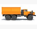 URAL Civilian Truck Off Road 6x6 Vehicle 3D 모델 