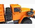 URAL Civilian Truck Off Road 6x6 Vehicle 3D 모델  dashboard