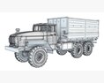 URAL Civilian Truck Off Road 6x6 Vehicle 3D模型
