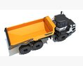 Off-Road Articulated Hauler Truck 3D 모델 