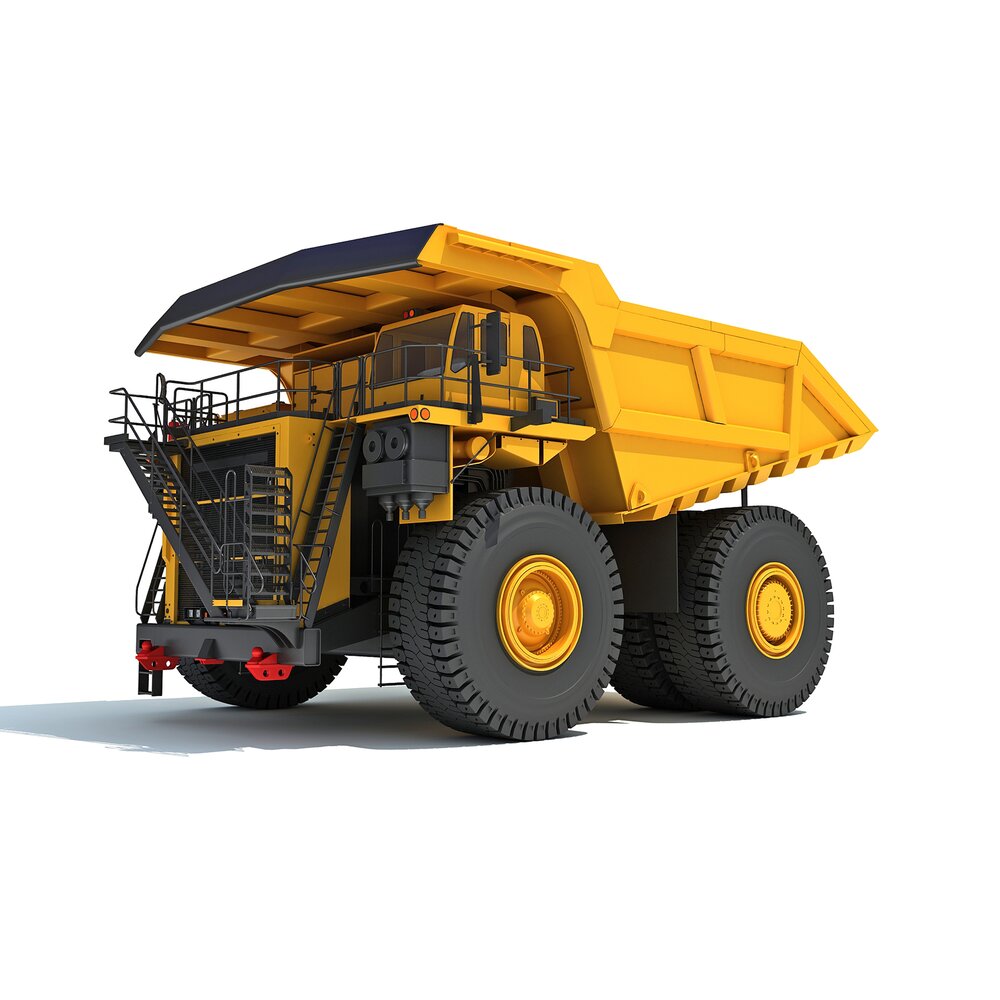 Off Highway Mining Dump Truck 3D 모델 