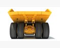 Off Highway Mining Dump Truck 3D-Modell Seitenansicht