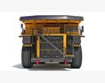 Off Highway Mining Dump Truck 3D-Modell Vorderansicht