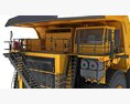 Off Highway Mining Dump Truck Modelo 3d argila render