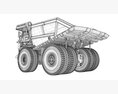 Off Highway Mining Dump Truck 3D модель