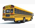 School Bus 3D 모델 