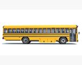 School Bus Modello 3D