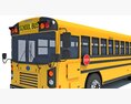 School Bus 3D модель dashboard