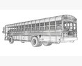 School Bus 3D 모델 