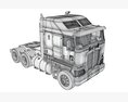 Semi Trucks Modello 3D