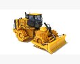 Soil Compactor 3Dモデル top view