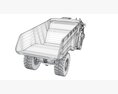 Underground Articulated Mining Truck 3D-Modell