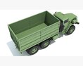 URAL Military Truck Off Road 6x6 Modello 3D