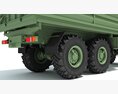 URAL Military Truck Off Road 6x6 3D-Modell seats
