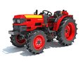 Farm Tractor 3D модель