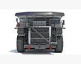 Heavy Load Mining Dump Truck 3D 모델  front view
