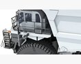 Heavy Load Mining Dump Truck 3D-Modell dashboard
