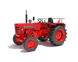 Mahindra Farm Tractor 3D 모델 