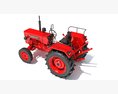 Mahindra Farm Tractor 3D-Modell