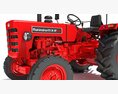 Mahindra Farm Tractor Modello 3D dashboard