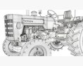 Mahindra Farm Tractor Modelo 3D