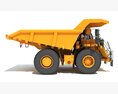 Rigid Frame Mining Dump Truck 3d model