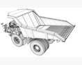 Rigid Frame Mining Dump Truck 3D模型